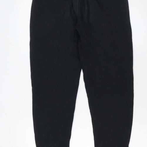 Trapstar Men's Black XS Joggers with Logo and Ankle Zips