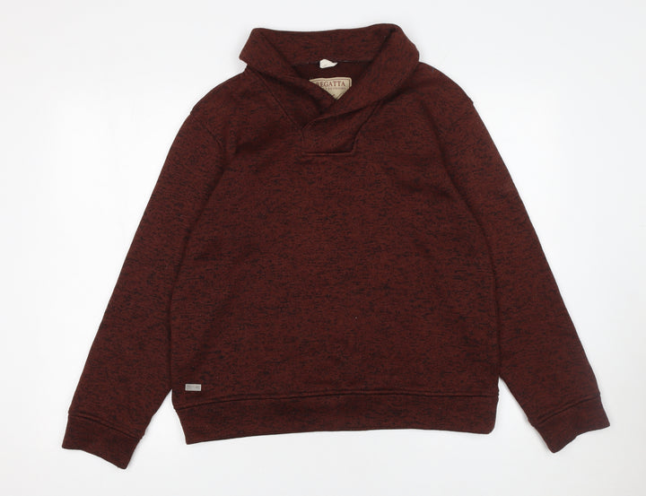 Regatta Men's Brown Pullover High Neck Sweatshirt Size S