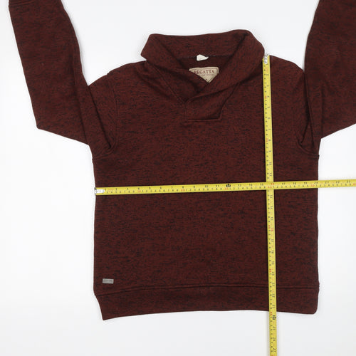 Regatta Men's Brown Pullover High Neck Sweatshirt Size S