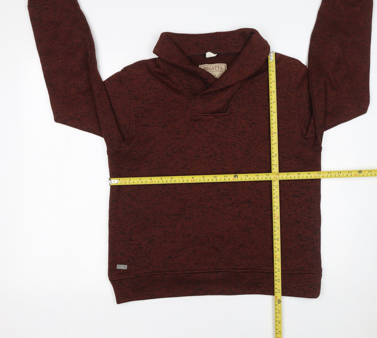 Regatta Men's Brown Pullover High Neck Sweatshirt Size S