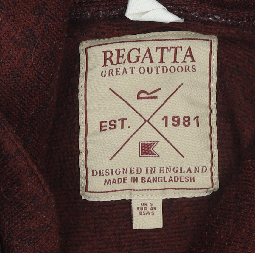 Regatta Men's Brown Pullover High Neck Sweatshirt Size S