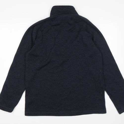 Peter Storm Mens Blue Fleece 1/4 Zip Pullover Sweatshirt M
