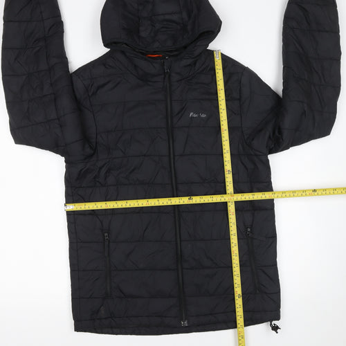 Peter Storm Men's Black XS Puffer Hooded Jacket Insulated Outdoor