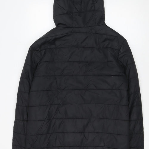 Peter Storm Men's Black XS Puffer Hooded Jacket Insulated Outdoor