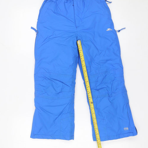 Trespass Boys Blue Snow Pants 5 Years Waterproof Winter Trousers