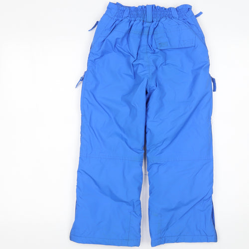Trespass Boys Blue Snow Pants 5 Years Waterproof Winter Trousers