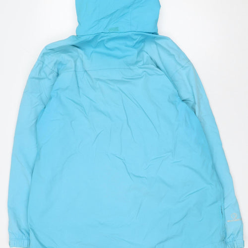 Karrimor Womens Blue Waterproof Hooded Rain Jacket Size 16