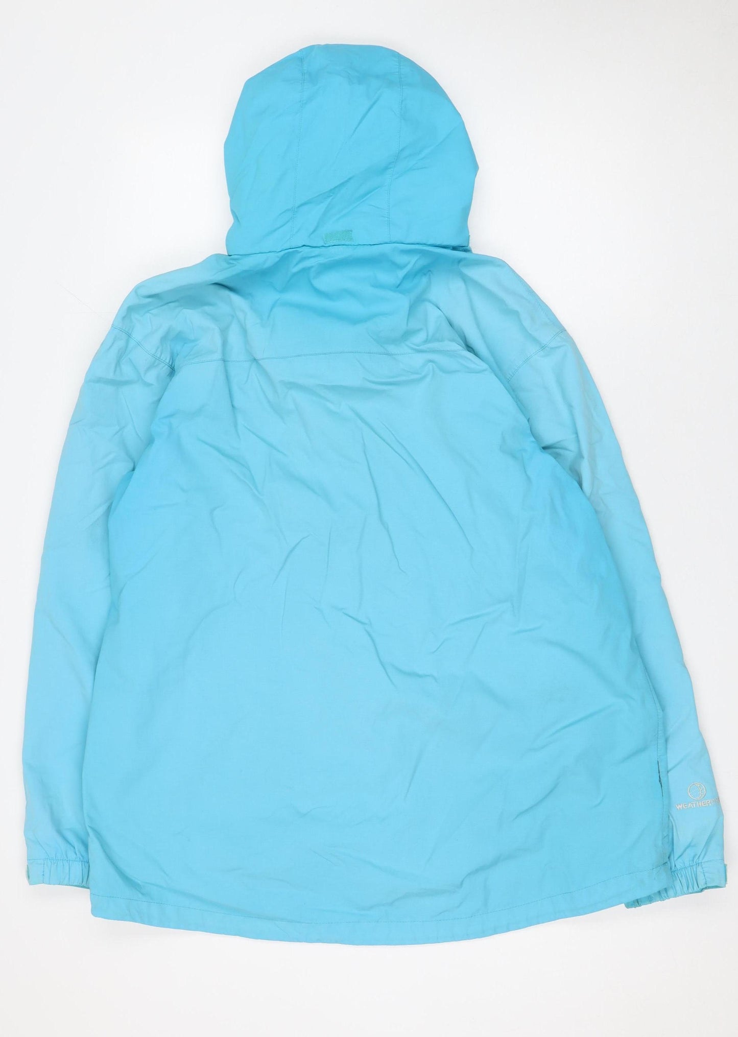 Karrimor Womens Blue Waterproof Hooded Rain Jacket Size 16
