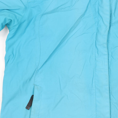 Karrimor Womens Blue Waterproof Hooded Rain Jacket Size 16
