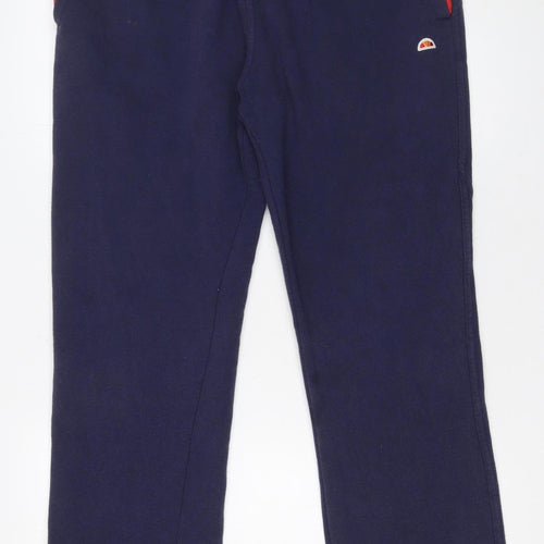 Ellesse Men's Blue Jogger Sweatpants Medium Tapered Fit