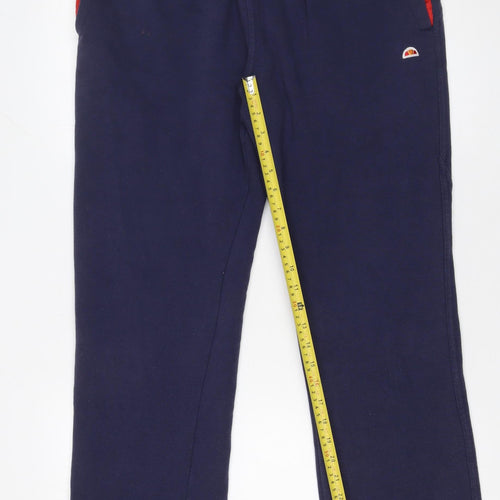 Ellesse Men's Blue Jogger Sweatpants Medium Tapered Fit