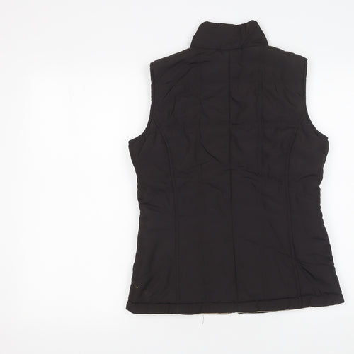 TU Women’s Black Quilted Zip Waistcoat Size 10 Lightweight Bodywarmer