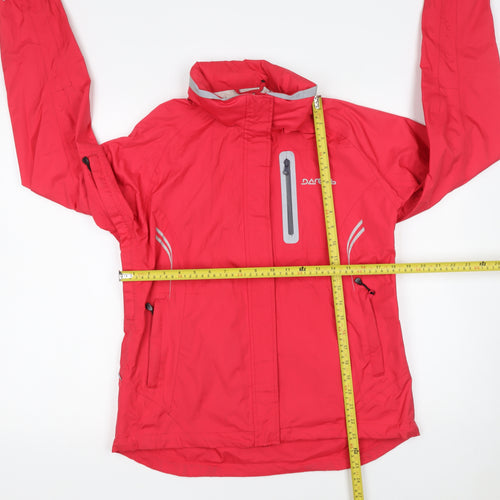 Dare 2b Women's Red Waterproof Lightweight Outdoor Rain Jacket UK 12