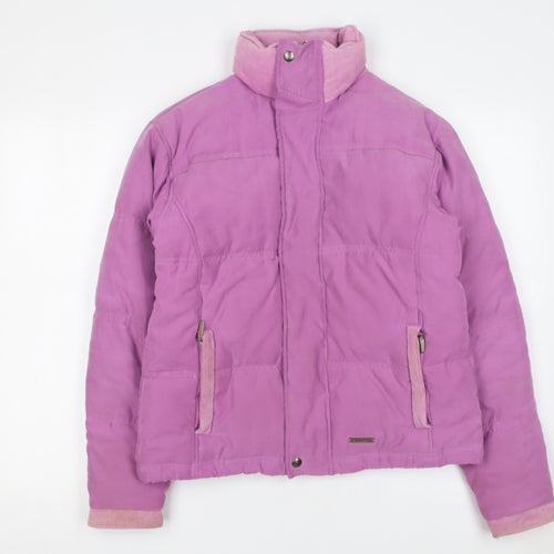 Dublin Womens Pink Puffer Jacket Size S Winter Outdoor Zip Coat