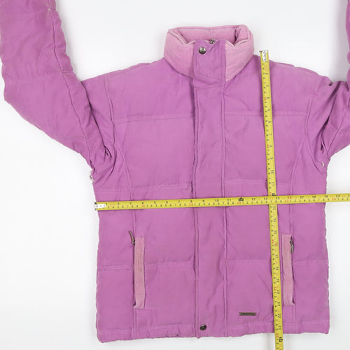 Dublin Womens Pink Puffer Jacket Size S Winter Outdoor Zip Coat