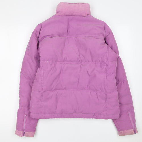 Dublin Womens Pink Puffer Jacket Size S Winter Outdoor Zip Coat