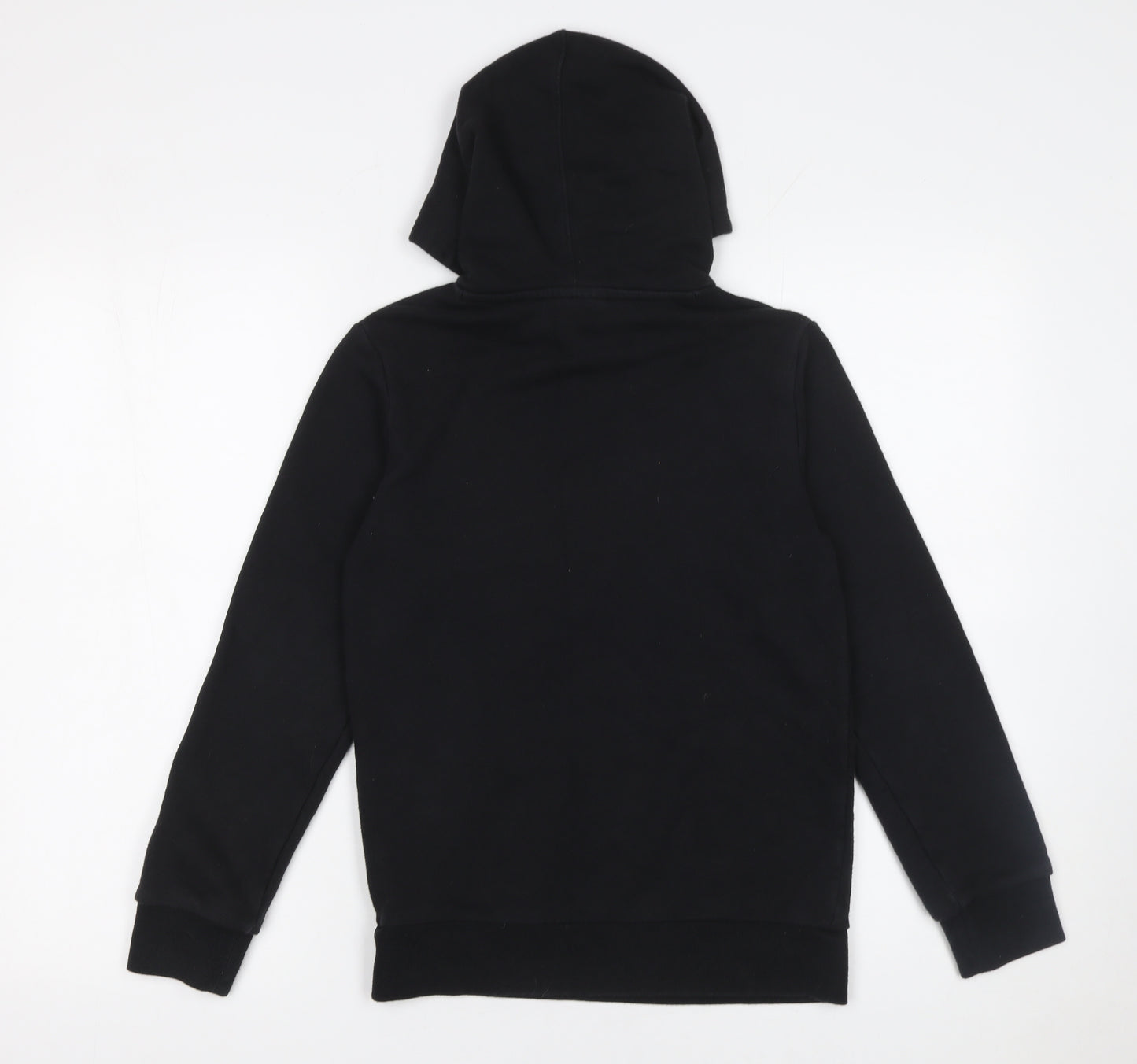 Champion Boys Black Hoodie Size 11-12 Years Pullover Cotton Blend Sweatshirt