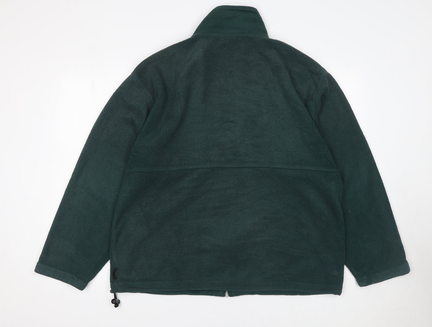 Peter Storm Men Green Fleece Full Zip Jacket Size M Outdoor Wear