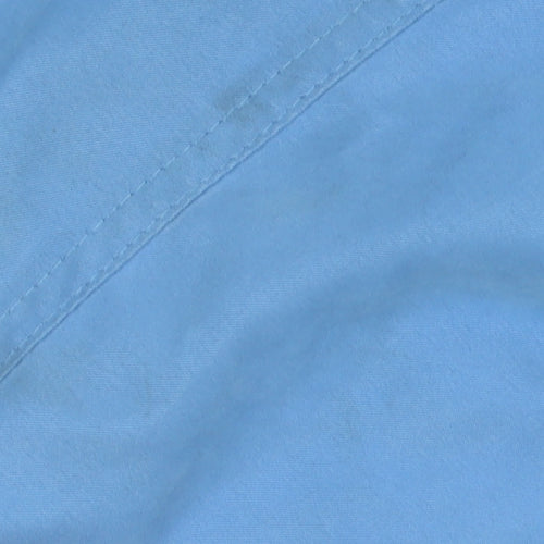 Cotswold Collections Women's Blue Hooded Mid-Length Rain Jacket Size 14