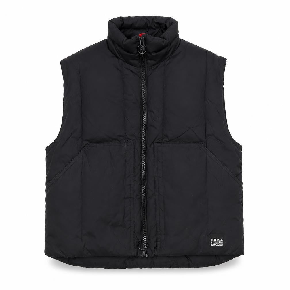 Zara Girls Black Puffer Waistcoat Size 146 Sleeveless Quilted Gilet