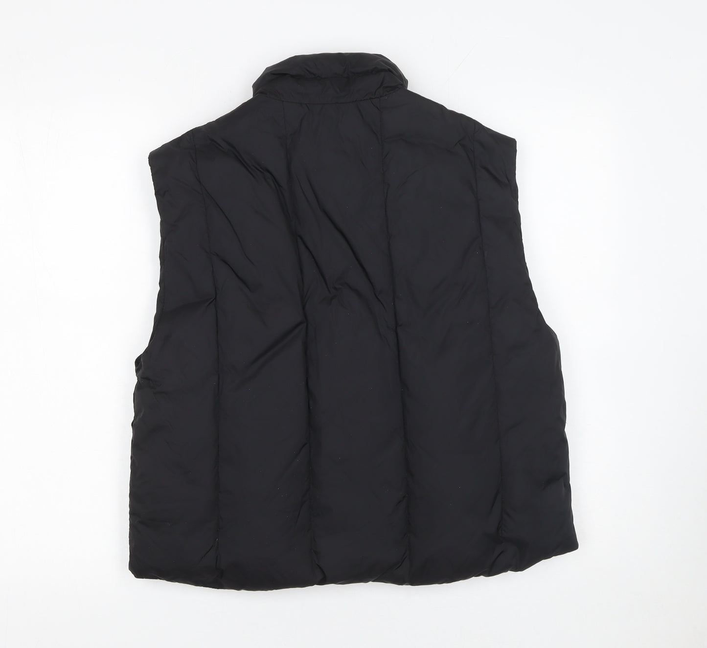 Zara Girls Black Puffer Waistcoat Size 146 Sleeveless Quilted Gilet