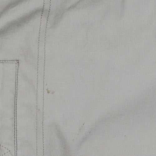 Bosideng Men's Beige Cotton Full Zip Casual Jacket Size L