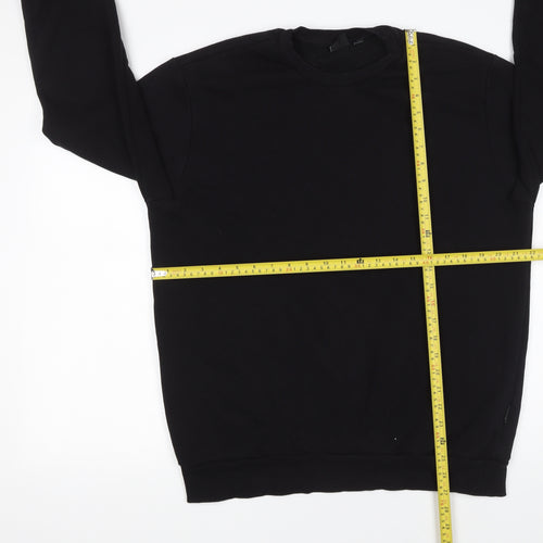 ONLY & SONS Men's Black Crew Neck Pullover Sweatshirt Size L