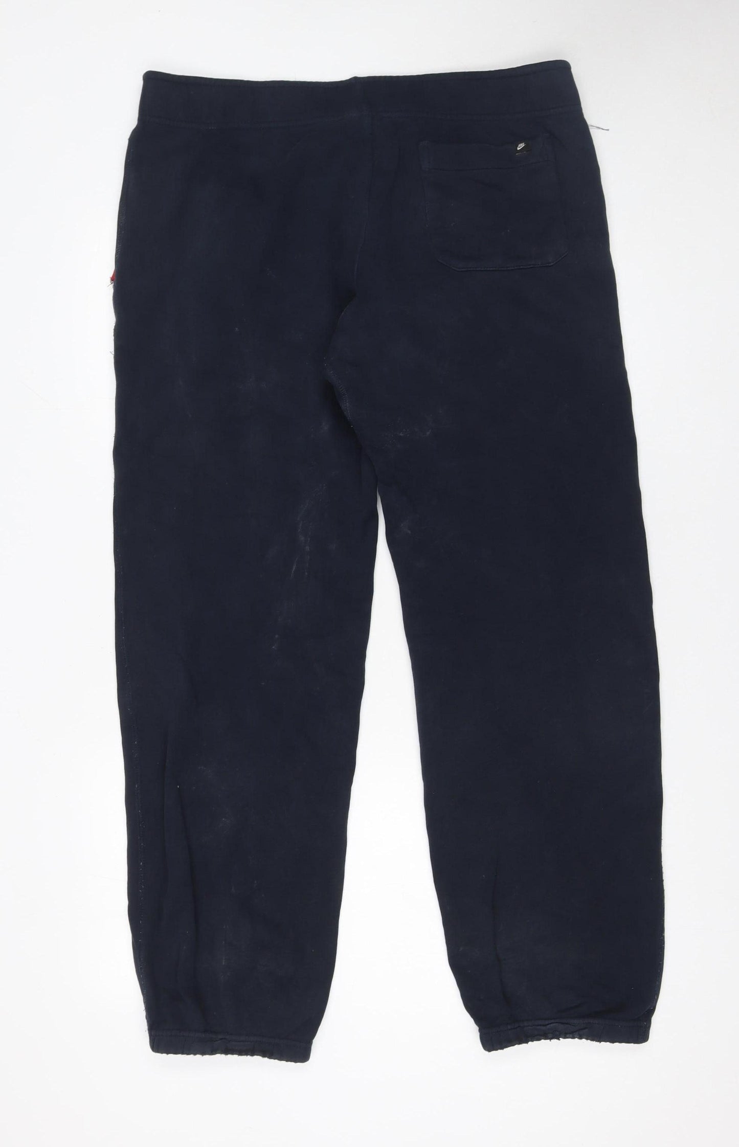 Nike Men’s Blue Jogger Sweatpants M Cotton Blend Sportswear