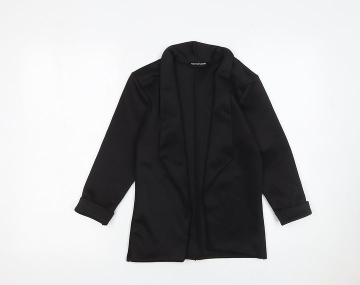 PrettyLittleThing Women’s Black Size 10 Blazer Jacket