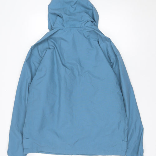 Karrimor Men's Blue Hooded Lightweight Windproof Jacket Size S