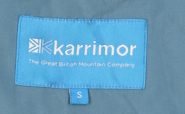Karrimor Men's Blue Hooded Lightweight Windproof Jacket Size S