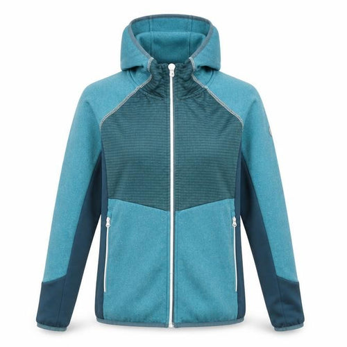 Regatta Girls Blue Full Zip Fleece Hoodie 14 Years Outdoor Activewear