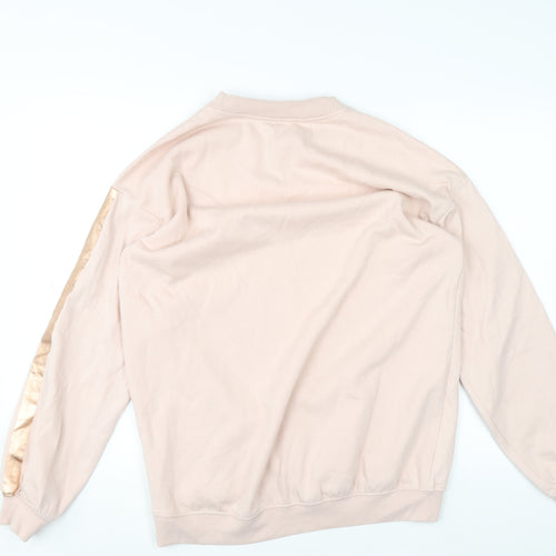 H&M Teens Pink Hogwarts Sweatshirt 14Y+ Cotton Blend