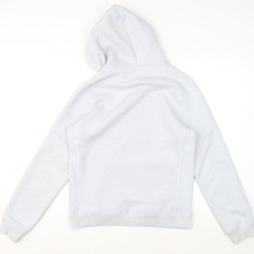 Next Women's Blue Pullover Hoodie Small Cotton Blend Soft Fleece