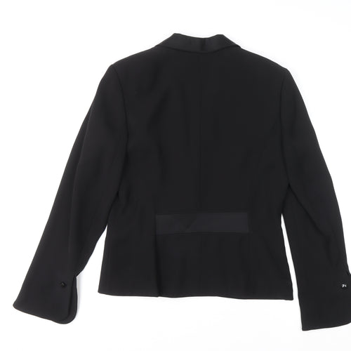 Next Women’s Black 12R Tailored Tuxedo Blazer Jacket