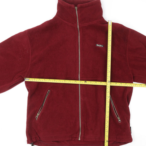 Peter Storm Men's Red Full Zip Fleece Sweatshirt Size S