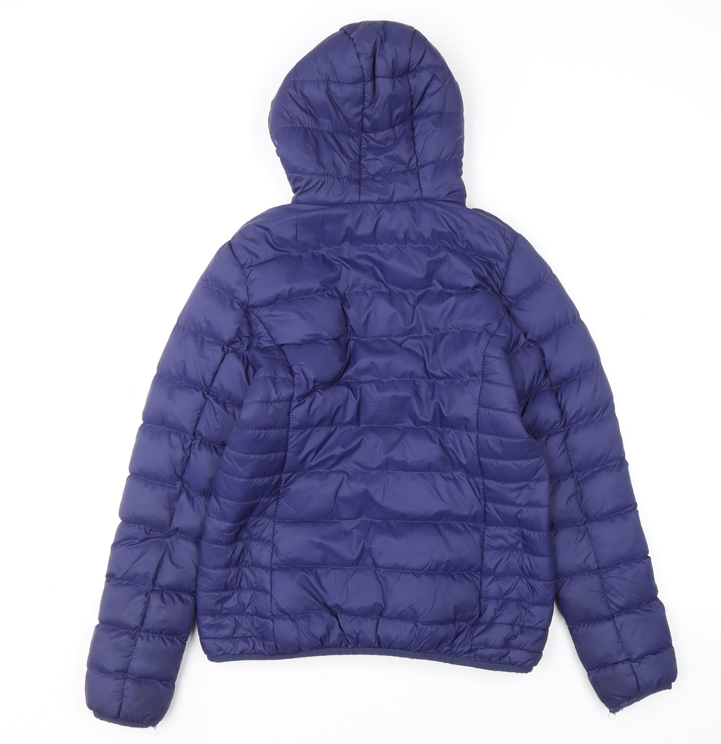 Crew Clothing Women Blue Size 10 Hooded Puffer Jacket