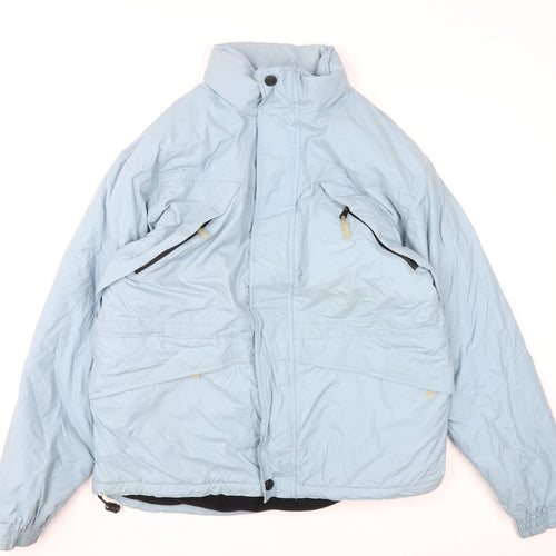 Hawkshead Women Blue M Lined Nylon Winter Parka Jacket
