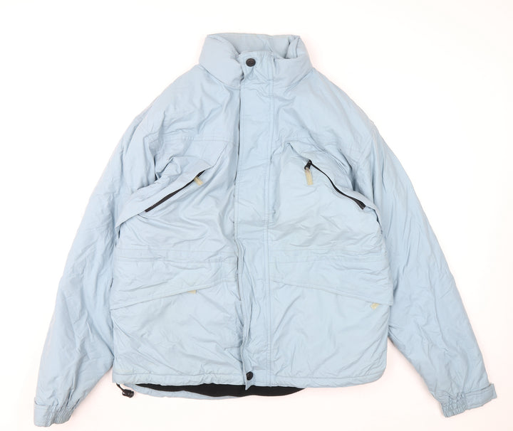 Hawkshead Women Blue M Lined Nylon Winter Parka Jacket