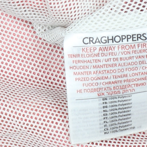 Craghoppers Women's Red Waterproof Hooded Rain Jacket UK12