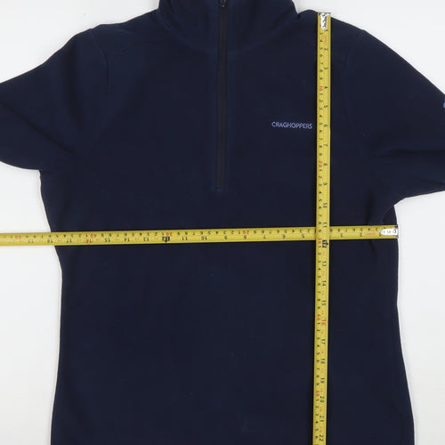 Craghoppers Men's Blue Fleece Pullover Sweatshirt S Regular Fit