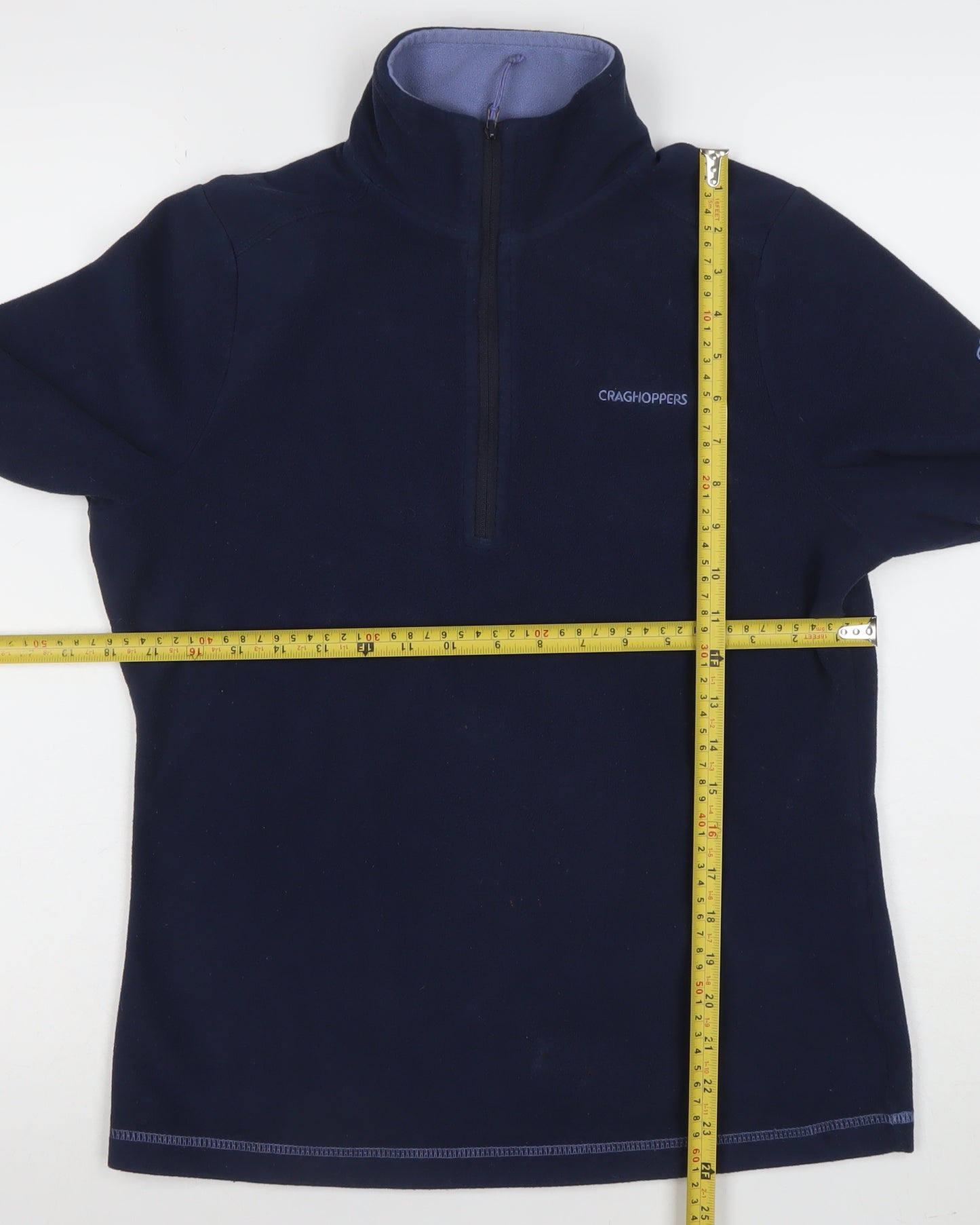 Craghoppers Men's Blue Fleece Pullover Sweatshirt S Regular Fit