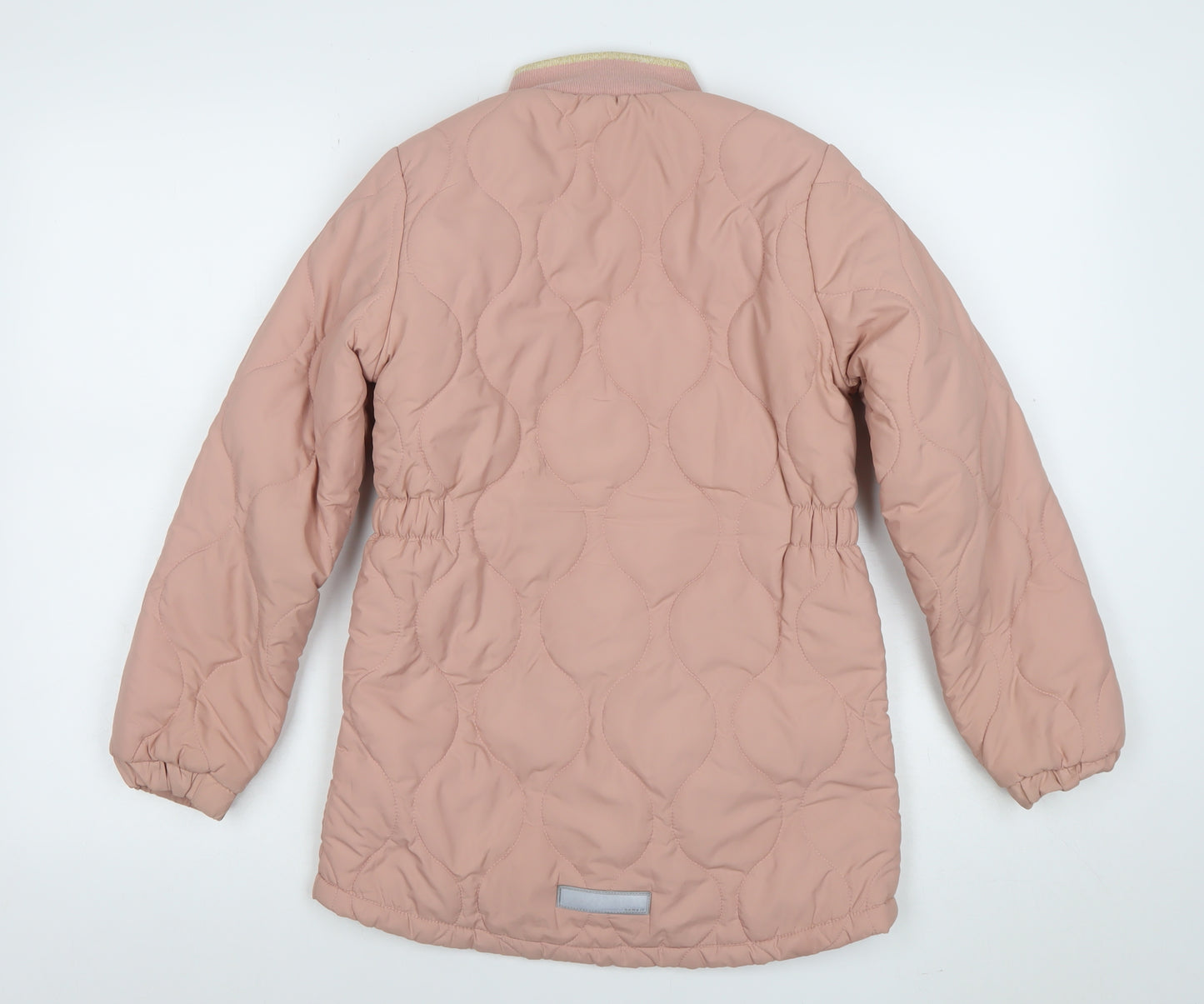 Name It Girls Pink Quilted Mid-Length Padded Jacket 10 Years