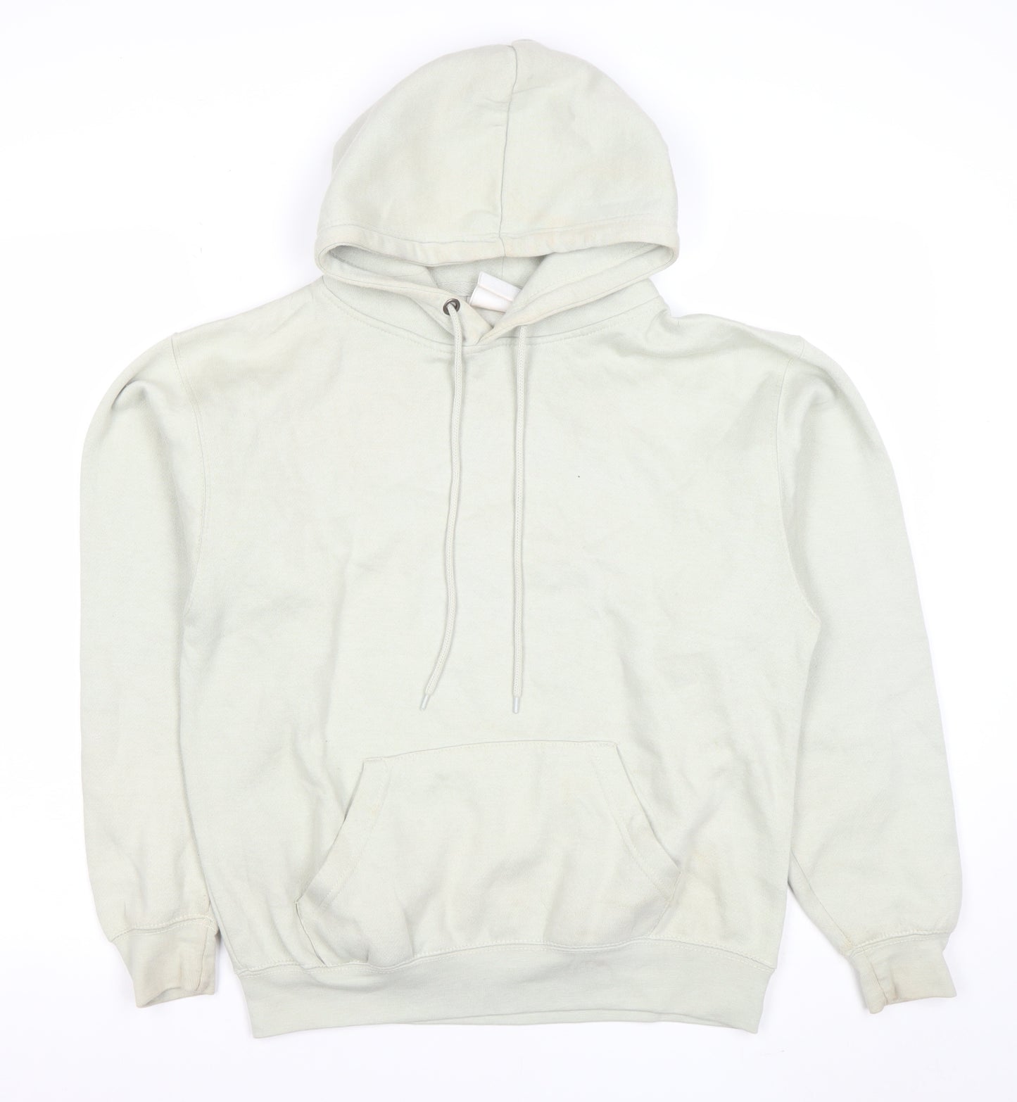 Pacific & Co Women Beige Pullover Hoodie Size Small Miami Beach Graphic