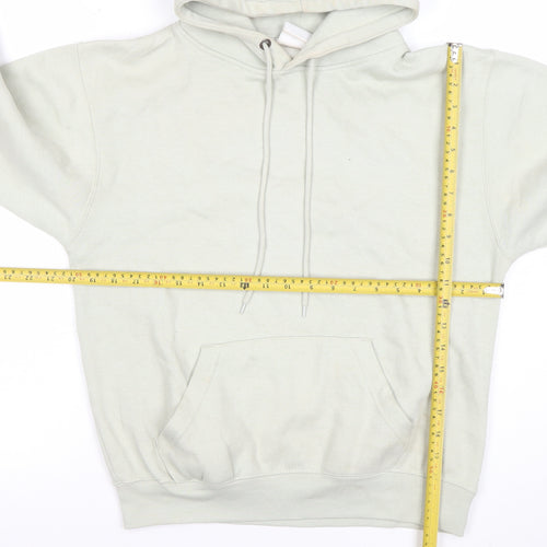Pacific & Co Women Beige Pullover Hoodie Size Small Miami Beach Graphic