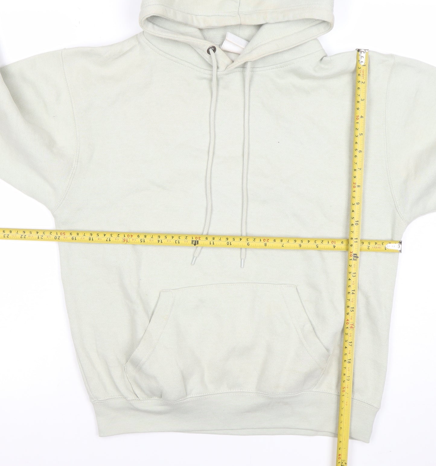 Pacific & Co Women Beige Pullover Hoodie Size Small Miami Beach Graphic