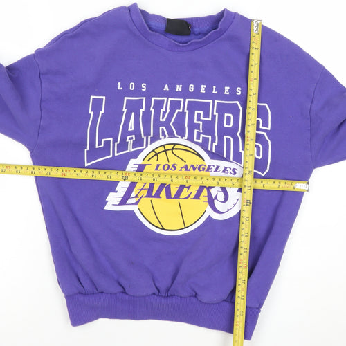 Next Girls Purple Los Angeles Lakers Pullover Sweatshirt 9 Years