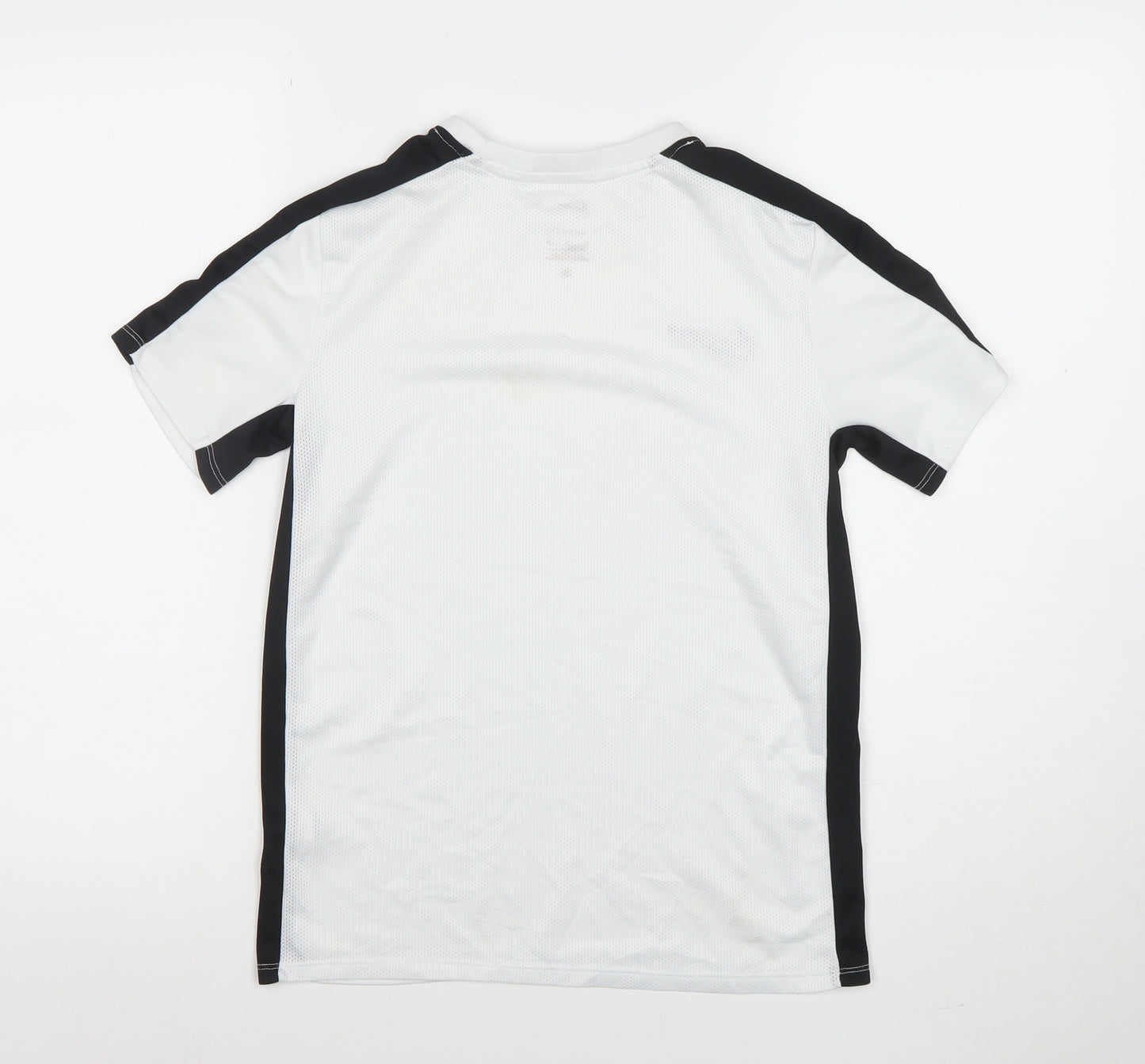Nike Boys White Dri-FIT Mesh Sports T-Shirt Size 10-11 Years