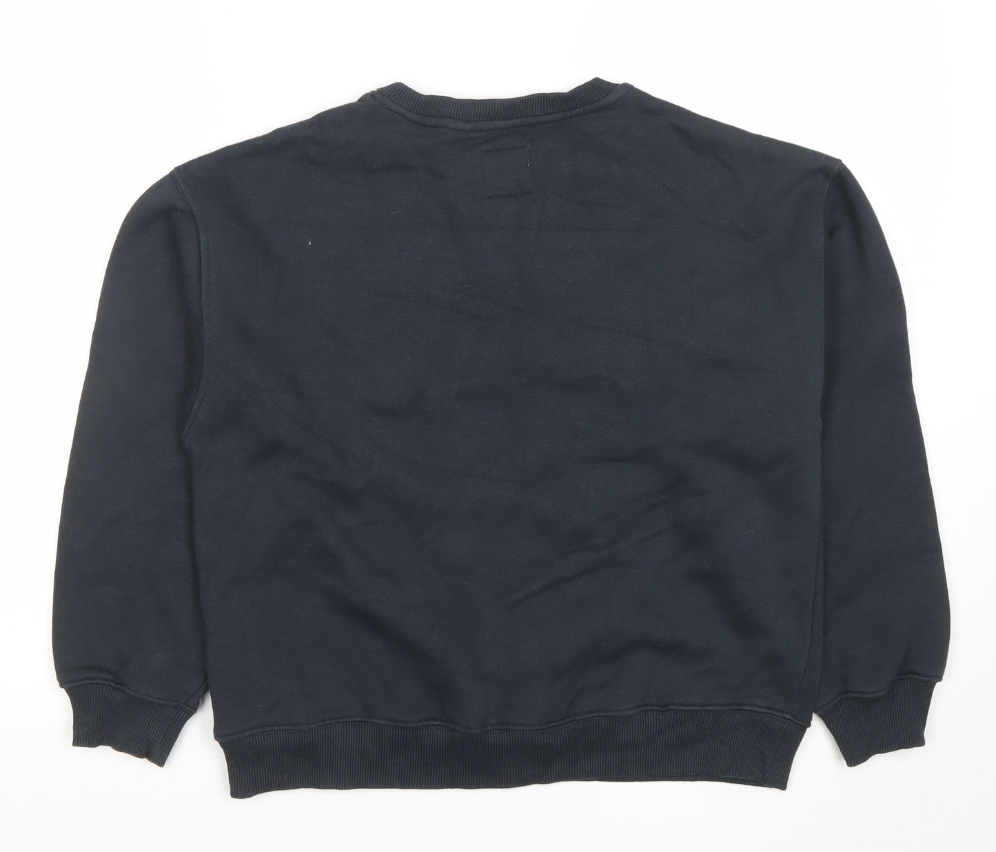 Zara Girls Black Lilo & Stitch Graphic Pullover Sweatshirt 11-12 Years