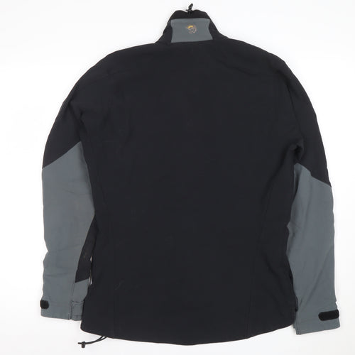Mountain Hardwear Womens Black Softshell Jacket Size 10 Windproof